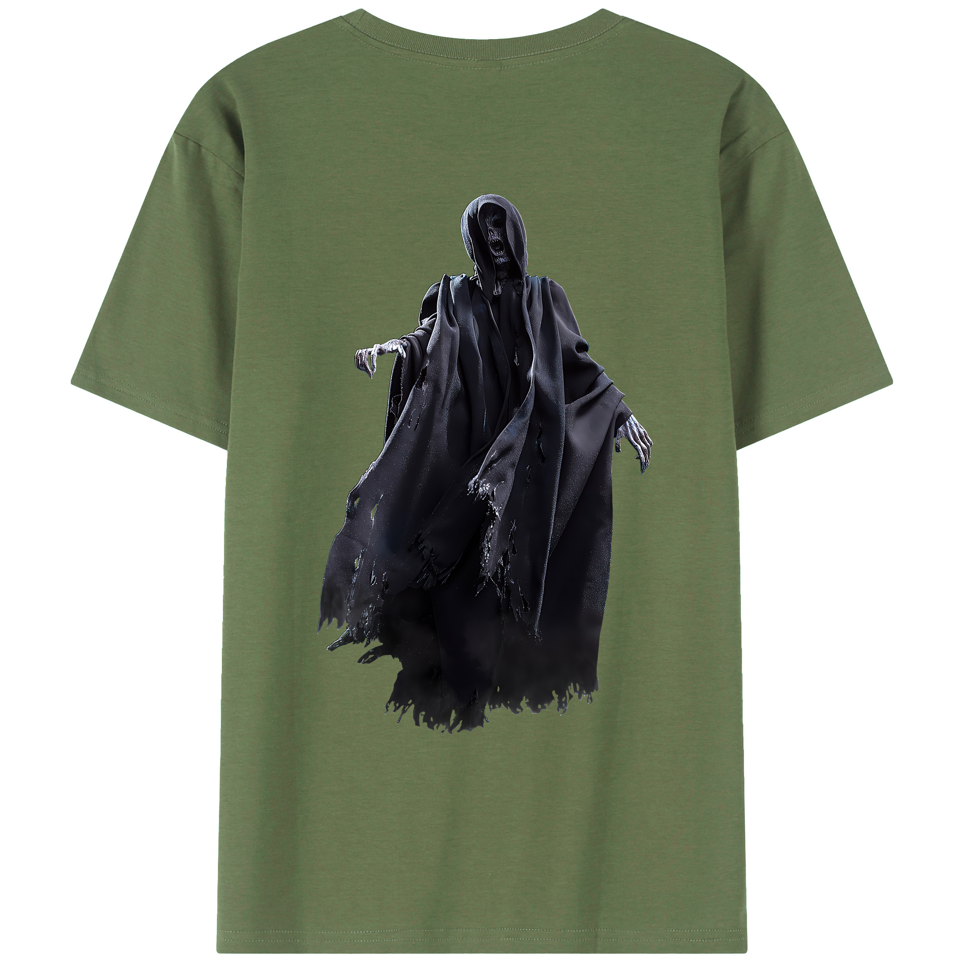 （画像用） Harry Potter ハリー・ポッターシリーズ 綿100％ メンズ半袖Tシャツ（バックプリント） 通気性